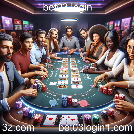 Mergulhe no Mundo do Poker: Estratégias e Emoções em 'bet03 login'